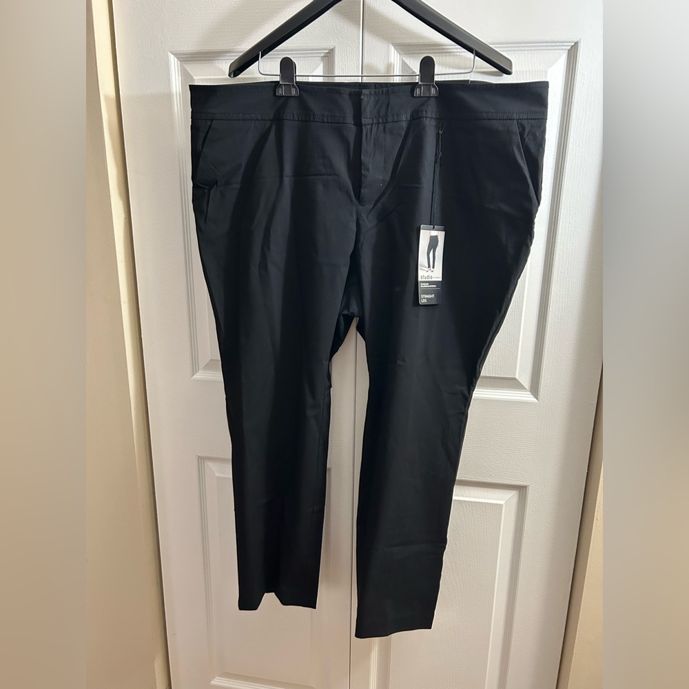 Torrid Black Studio Standard Millennium Stretch Straight Leg Pant